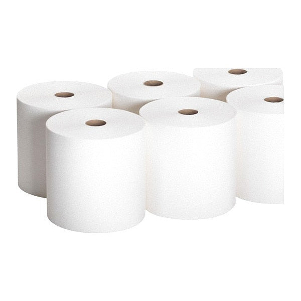 Pacific Blue Select Hardwound Paper Towels, 1, Continuous Roll, 1000 ft, White, 6 PK