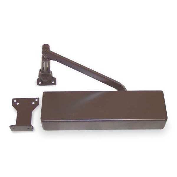 Manual Hydraulic Norton 7500 Door Closer Heavy Duty Interior and Exterior, Dark Bronze