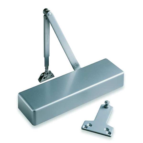Manual Hydraulic Norton 7500 Door Closer Heavy Duty Interior and Exterior, Aluminum