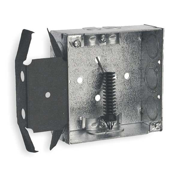 Electrical Box, Square with Bracket
