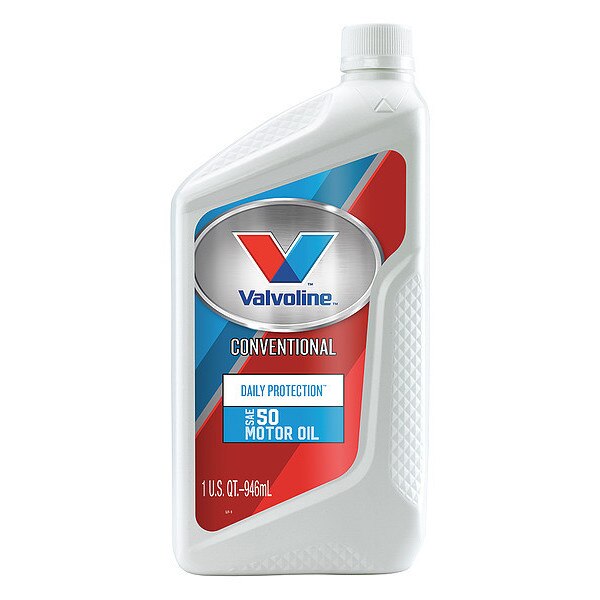 Motor Oil, 50W, Valvoline, Super Hpo, Conventional, 1 Qt