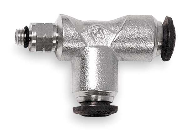 Swivel Run Tee, Brass, 3mm Tube Sz, PK5