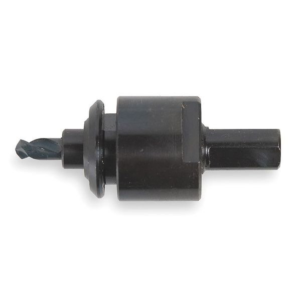 Large Hole Cutter Arbor, 1/4 x 1 1/2 In