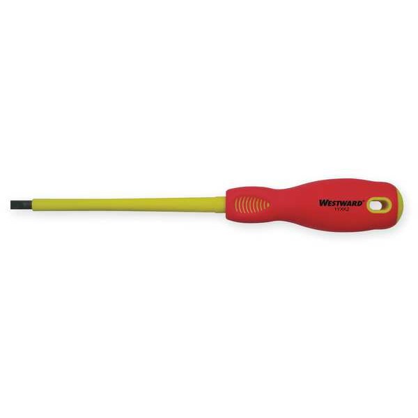 Insulated Slotted Screwdriver 7/32 in Round