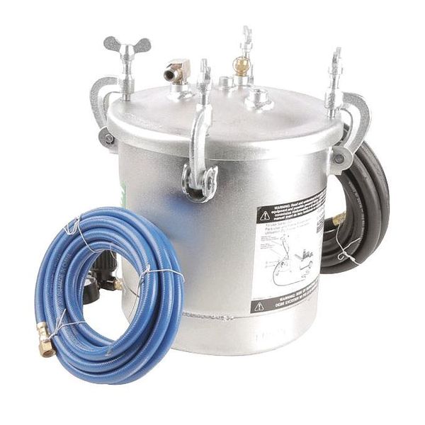 Paint Tank, 2 1/2 Gal, Galvanized Steel