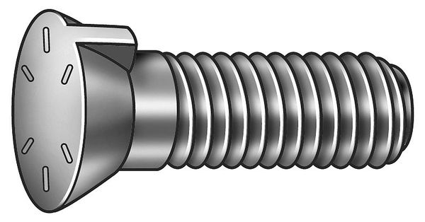 Bucket Tooth Plow Bolt, 7/8