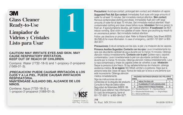 Secondary Label, Black, Blue/White, PK12