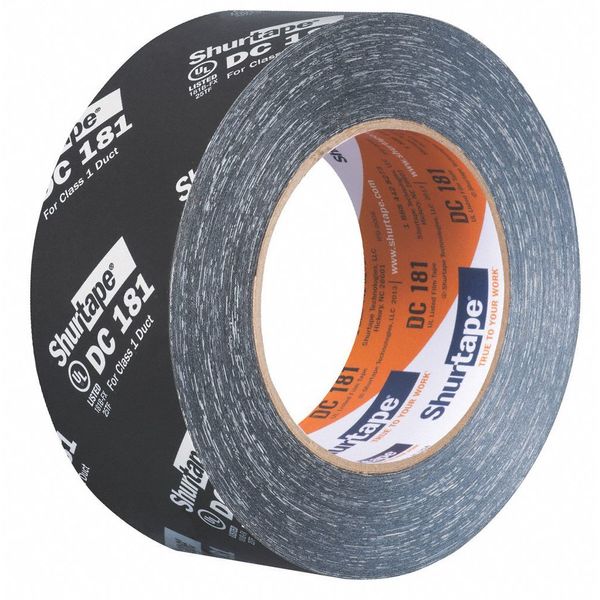 HVAC Tape, 48 x 110m, 3 mil, Black Printed