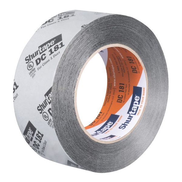 HVAC Tape, 48x110m, 3 mil, Silver Metallic