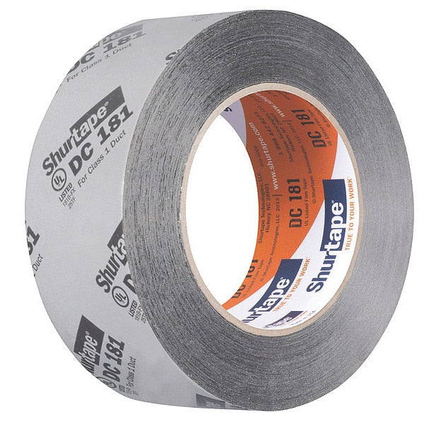 HVAC Tape, 48x110m, 3 mil, Silver Metallic