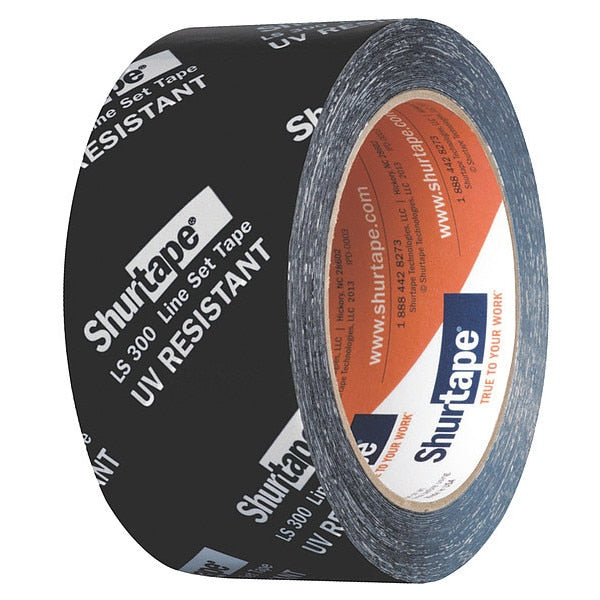 HVAC Tape, 48mm x 55m, 3 mil, Black