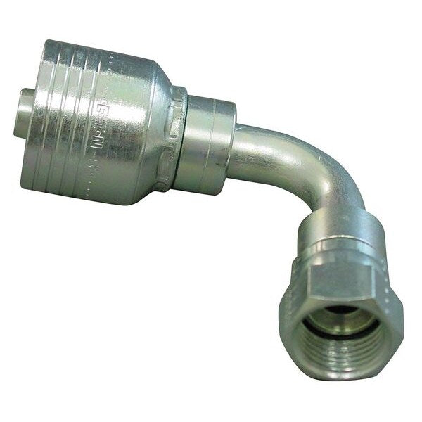 Hydraulic Hose Fitting, 90deg Elbow Shape