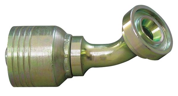 Hydraulic Hose Fitting, 45deg Elbow Shape