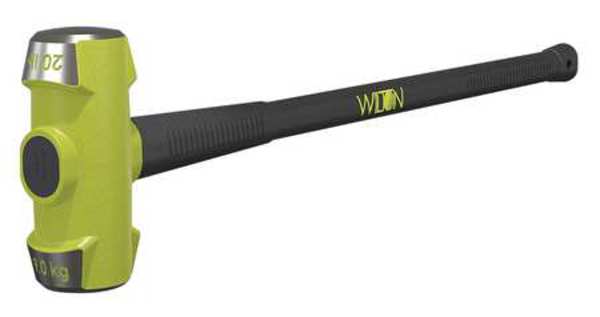 Sledge Hammer, 20 lb., 36 In, Rubber/Steel