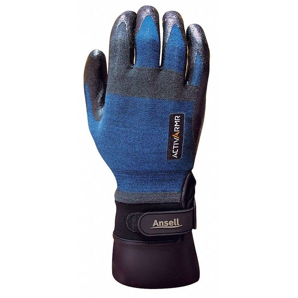 Cut Resistant Coated Gloves, A3 Cut Level, Polyurethane, L, 1 PR