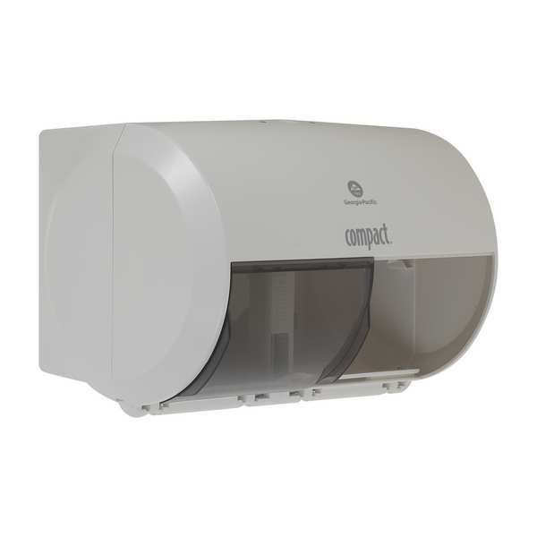 Toilet Paper Dispr, Coreless, 7-1/8 In. H