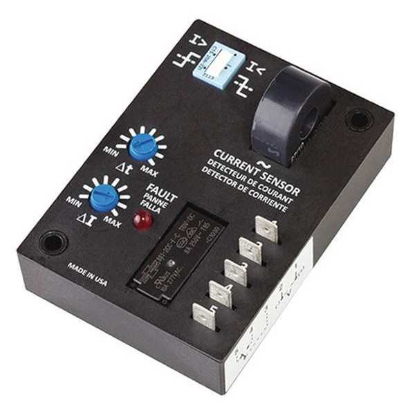 Current Sensing Relay, 5 to 50A, 24VAC
