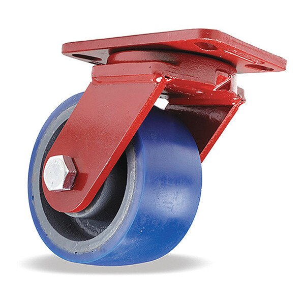 Spinfinity Maintenance-Free Kingpinless ZFFM Series Swivel Caster, 6