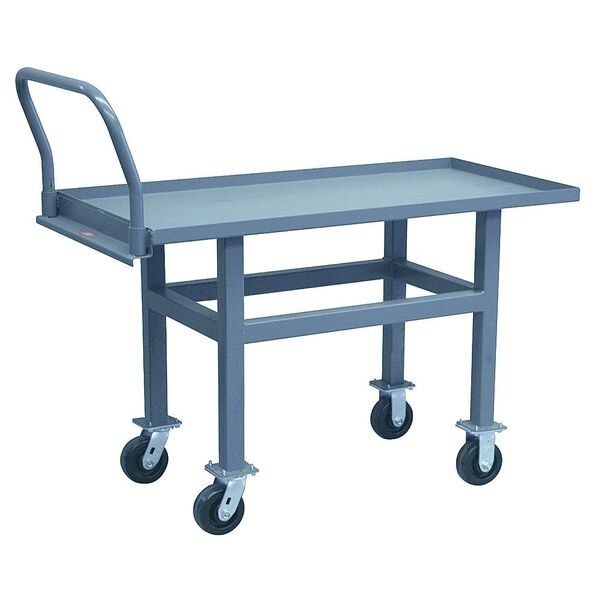 Ergo Pltfrm Truck, 2000lb, Steel, 48inx24in