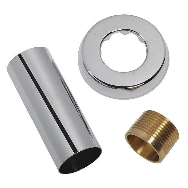 Inlet Pipe Assy, 1 x 3-1/2 In, Brass