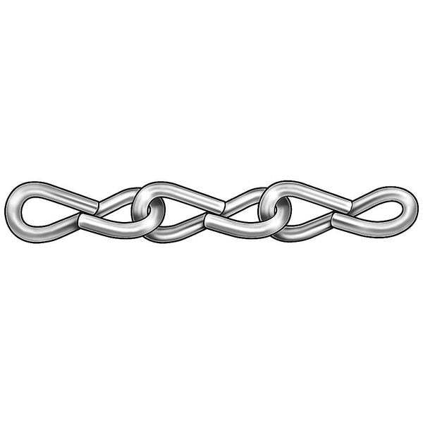 Jack Chain, Single, Brass, Sz 20, 3 Lb, 100Ft