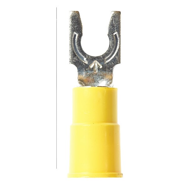 Scotchlok 12-10 AWG Vinyl Locking Fork Terminal #10 Stud PK50