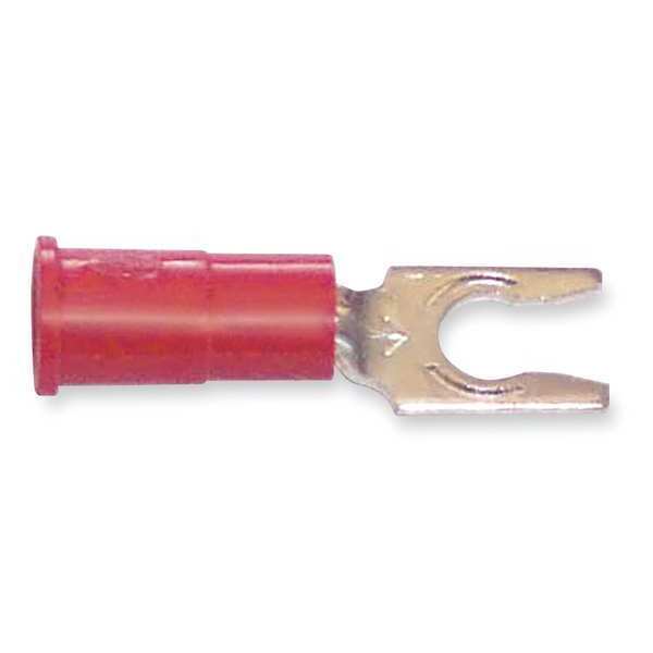 Scotchlok 22-18 AWG Vinyl Locking Fork Terminal #6 Stud PK100