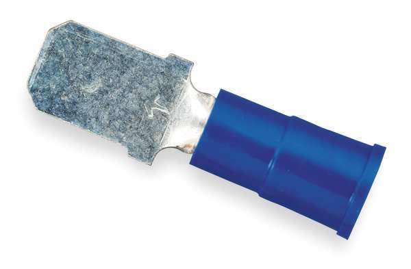 Scotchlok Male Disconnect, Blue, 16-14AWG, PK100
