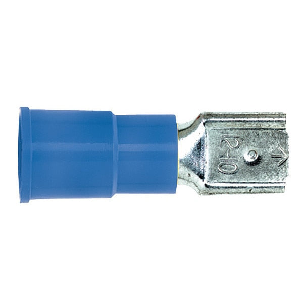 Scotchlok Female Disconnect, Blue, 16-14AWG, PK100