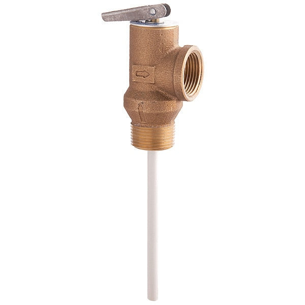 Temperature Pressure Relief Valve, Brass
