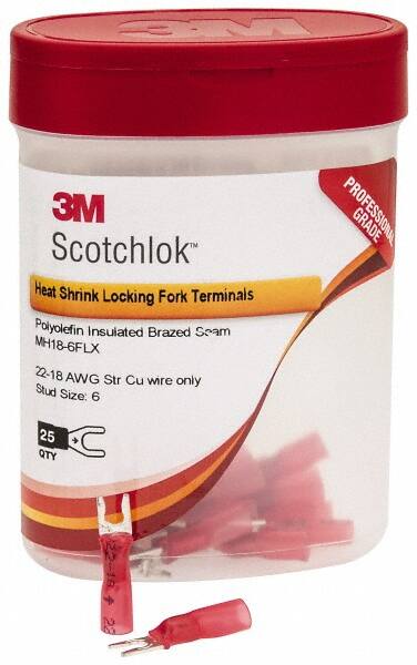 #6 Stud, 22 To 16 Awg Compatible, Partia