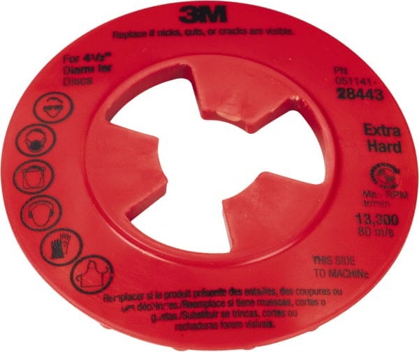 Face Plate Disc Backing Pad4-1/2 Inch Di