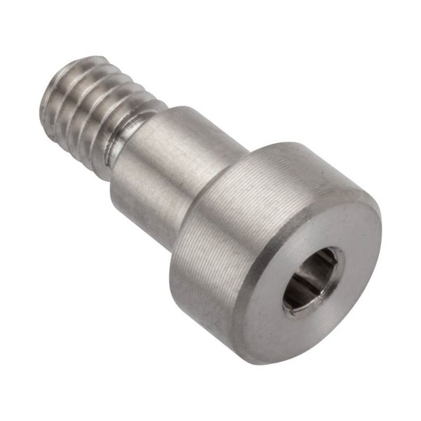 Shoulder Screw, 6g Thr Sz, 5mm Thr Lg, 5 mm Shoulder Lg, 18-8 Stainless Steel