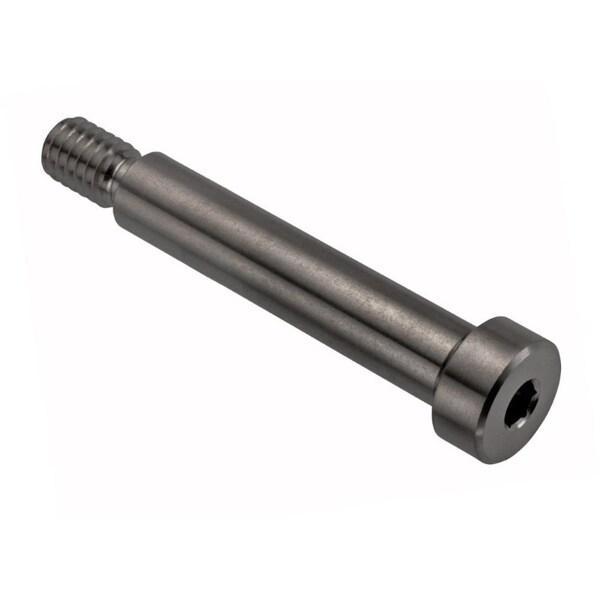 Shoulder Screw, 6g Thr Sz, 5mm Thr Lg, 30 mm Shoulder Lg, Stainless Steel