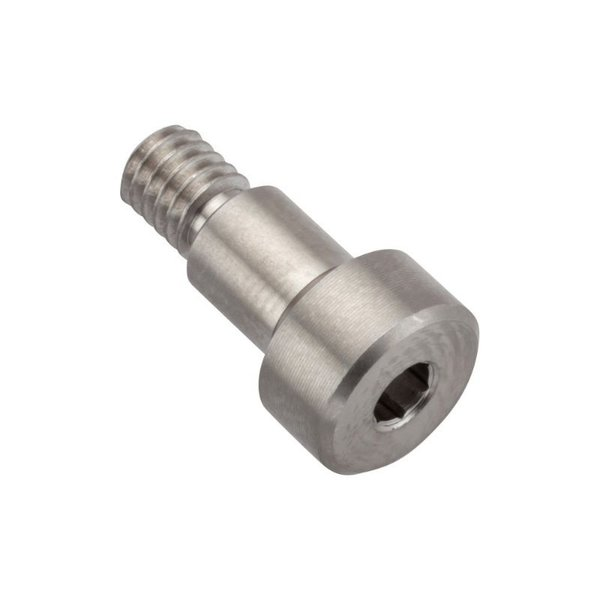 Shoulder Screw, 6g Thr Sz, 5mm Thr Lg, 6 mm Shoulder Lg, 18-8 Stainless Steel