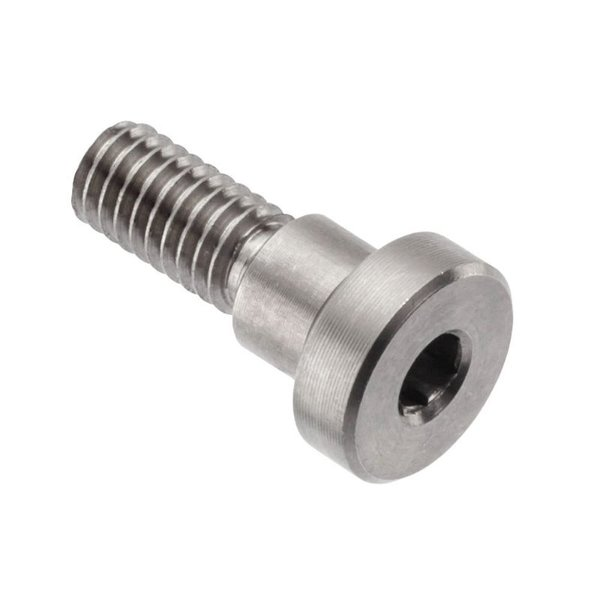 Shoulder Screw, 6g Thr Sz, 8.3mm Thr Lg, 5 mm Shoulder Lg, 18-8 Stainless Steel