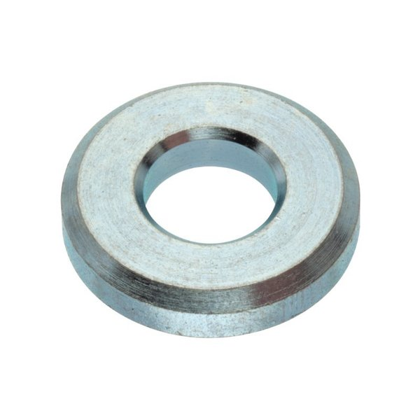 Beveled Washer, Fits Bolt Size 1/4 Steel Case Hard, Zinc Plt Finish