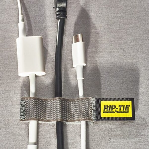Strap, Adhesive Back, White, PK50, 5/8x4