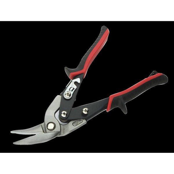 Offset Aviation Snip, Left, Straight, 9-1/4