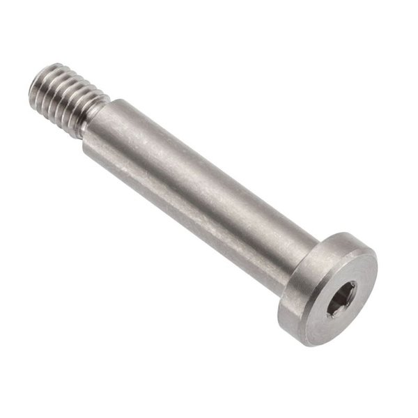 Shoulder Screw, 6g Thr Sz, 9.5mm Thr Lg, 30 mm Shoulder Lg, 18-8 Stainless Steel