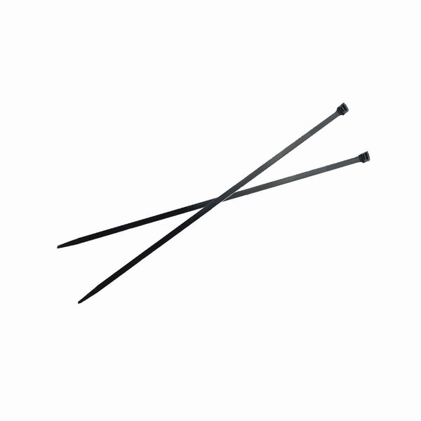 Cable Ties, Stndrd, 6/6, Nyl, UV, Black, 7.6