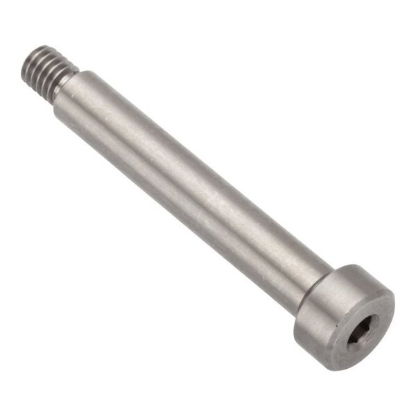 Shoulder Screw, 6g Thr Sz, 5mm Thr Lg, 30 mm Shoulder Lg, 18-8 Stainless Steel