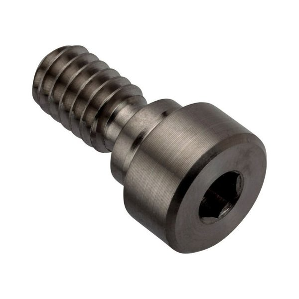 Shoulder Screw, 2A Thr Sz, 7/16 Thr Lg, 1/8 in Shoulder Lg, Alloy Steel