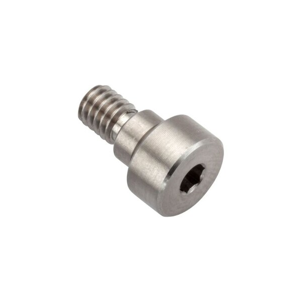 Shoulder Screw, 6g Thr Sz, 5mm Thr Lg, 3 mm Shoulder Lg, 18-8 Stainless Steel