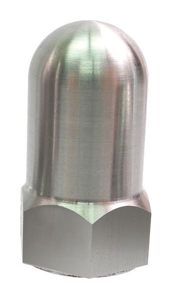 High Crown Flattened Head Cap Nut, 1/2