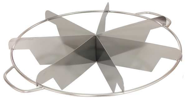 Stainless Steel Pie Cutter with 8 pcs.