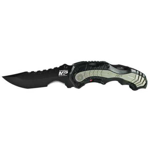 Folding Knife, Clip Point, Black, 3-7/16 In