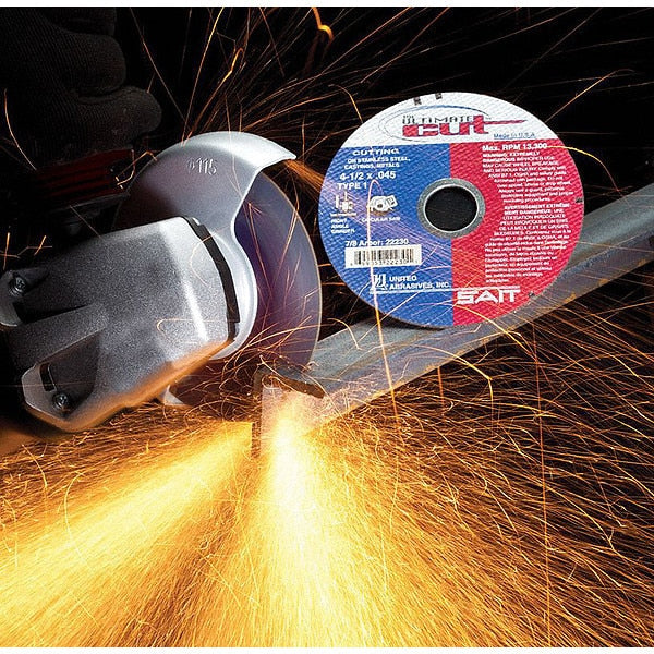 SAIT 22240 The Ultimate Cut⢠Premium Performance Cut-Off Wheels (Type 1/Type 41 Flat) 6