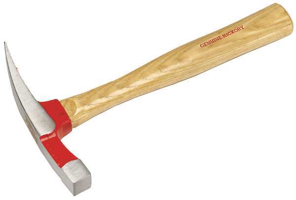 Brick Hammer, 16 oz, Hickory Handle