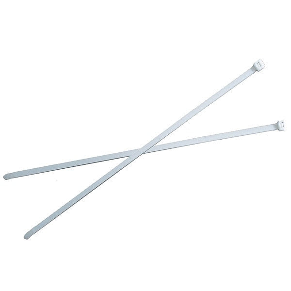 Cable Ties, Standrd, 6/6, Nylon, Nat, 8.65